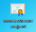 www.cloudsecure.co.jp.crtという名称のファイル
